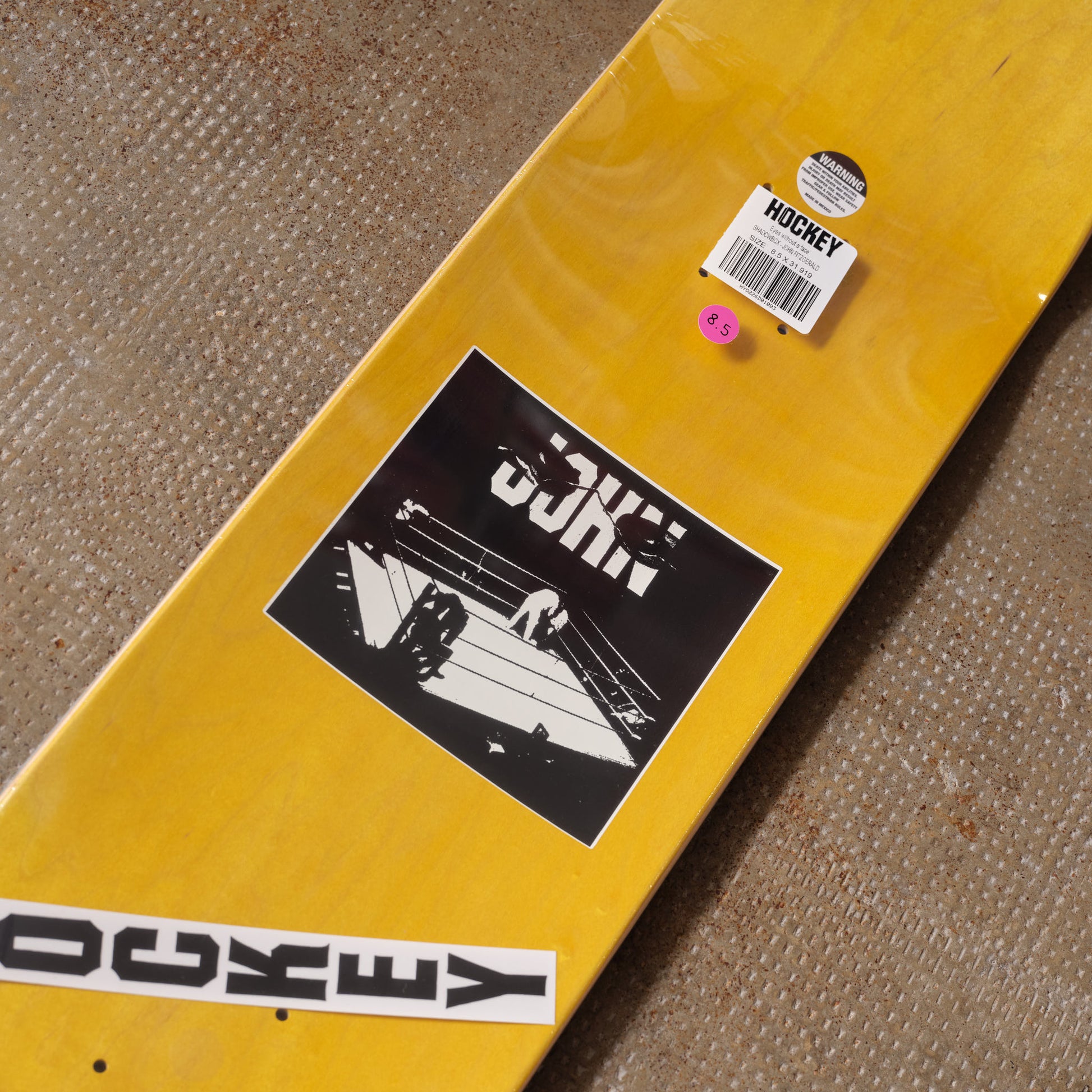 Hockey Skateboards - Shadowbox John Fitzgerald Deck 8.5