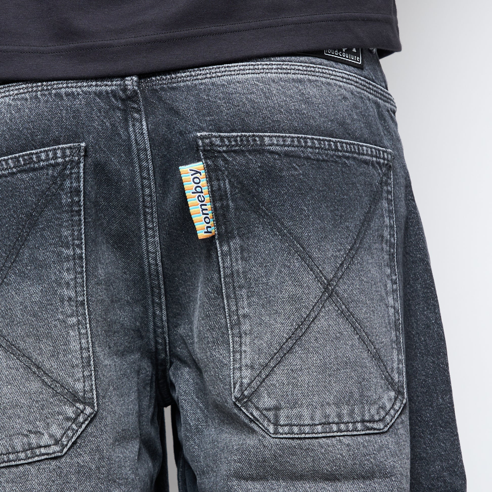 Homeboy - X-Tra Monster Denim Pants (Vintage Black)