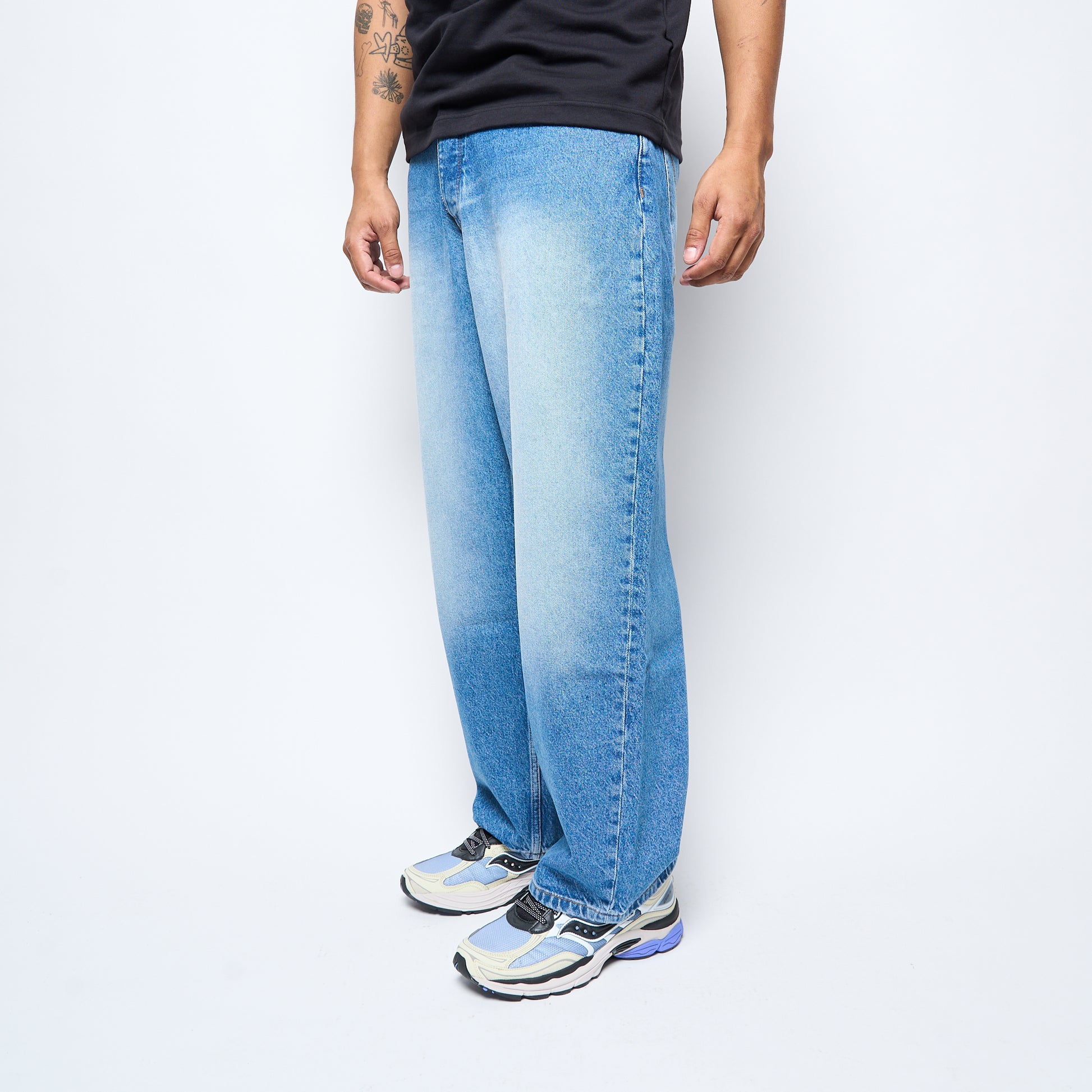 Homeboy - X-Tra Monster Denim Pants (Vintage Blue)