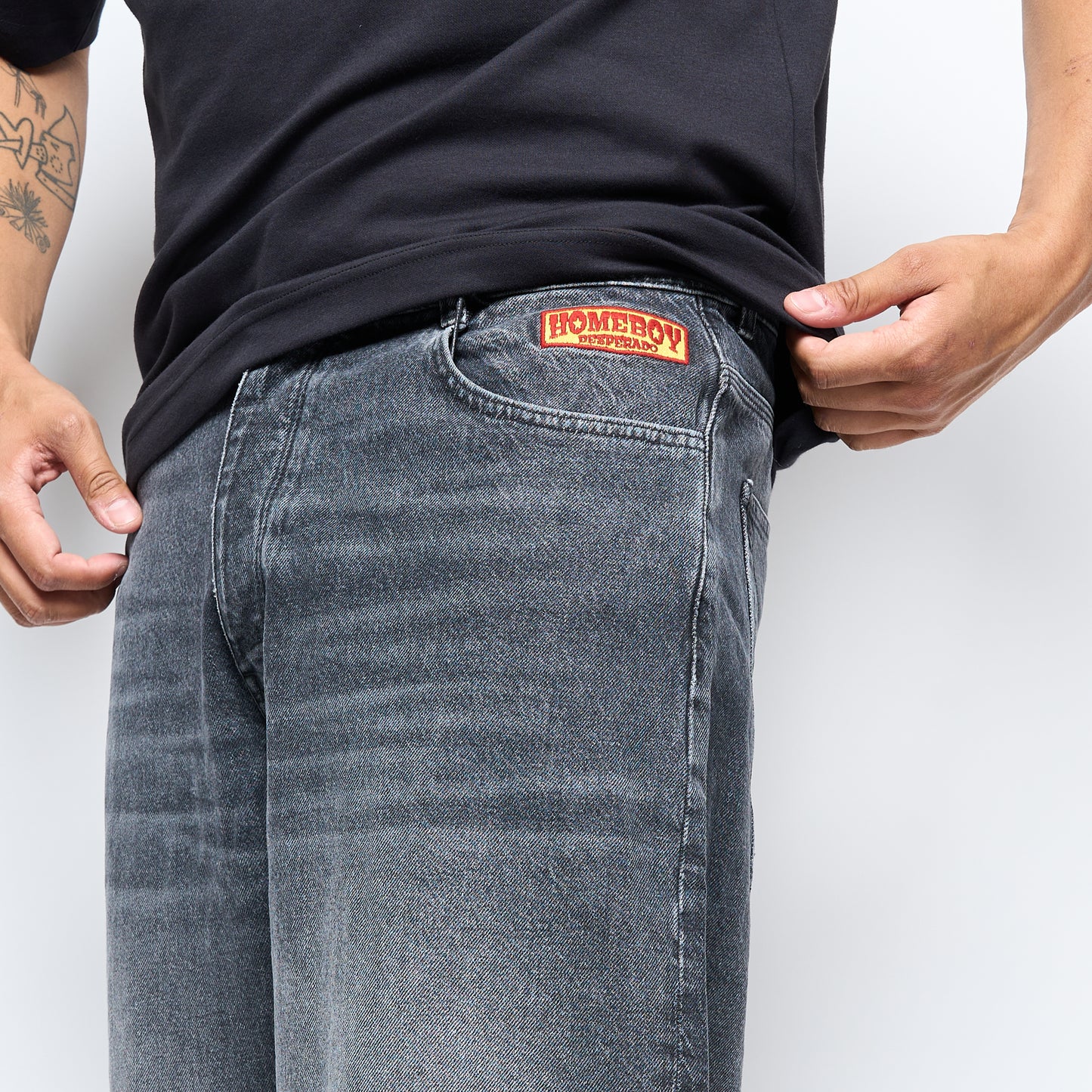 Homeboy - X-tra Desperado Denim Pants (Vintage Black)