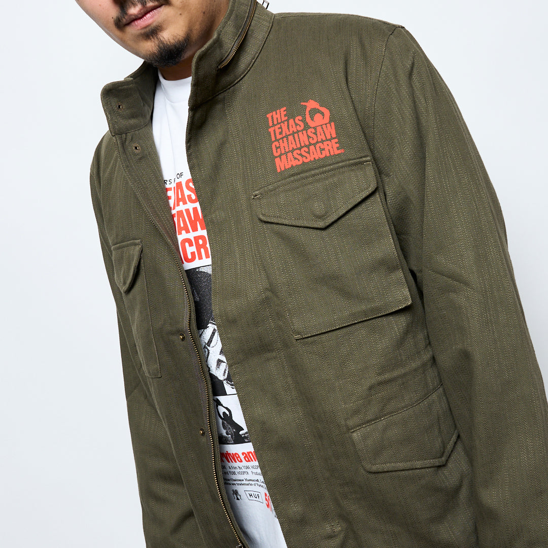 Huf x Texas Chainsaw Massacre - TCM M64 Military Jacket (Green)