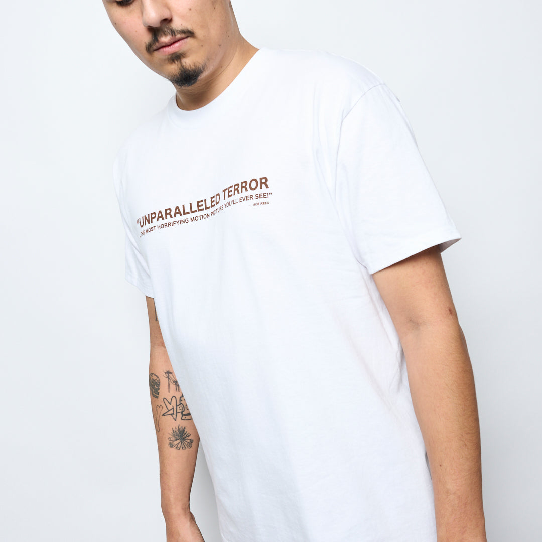Huf x Texas Chainsaw Massacre - Unparalleled Terror SS Tee (White)