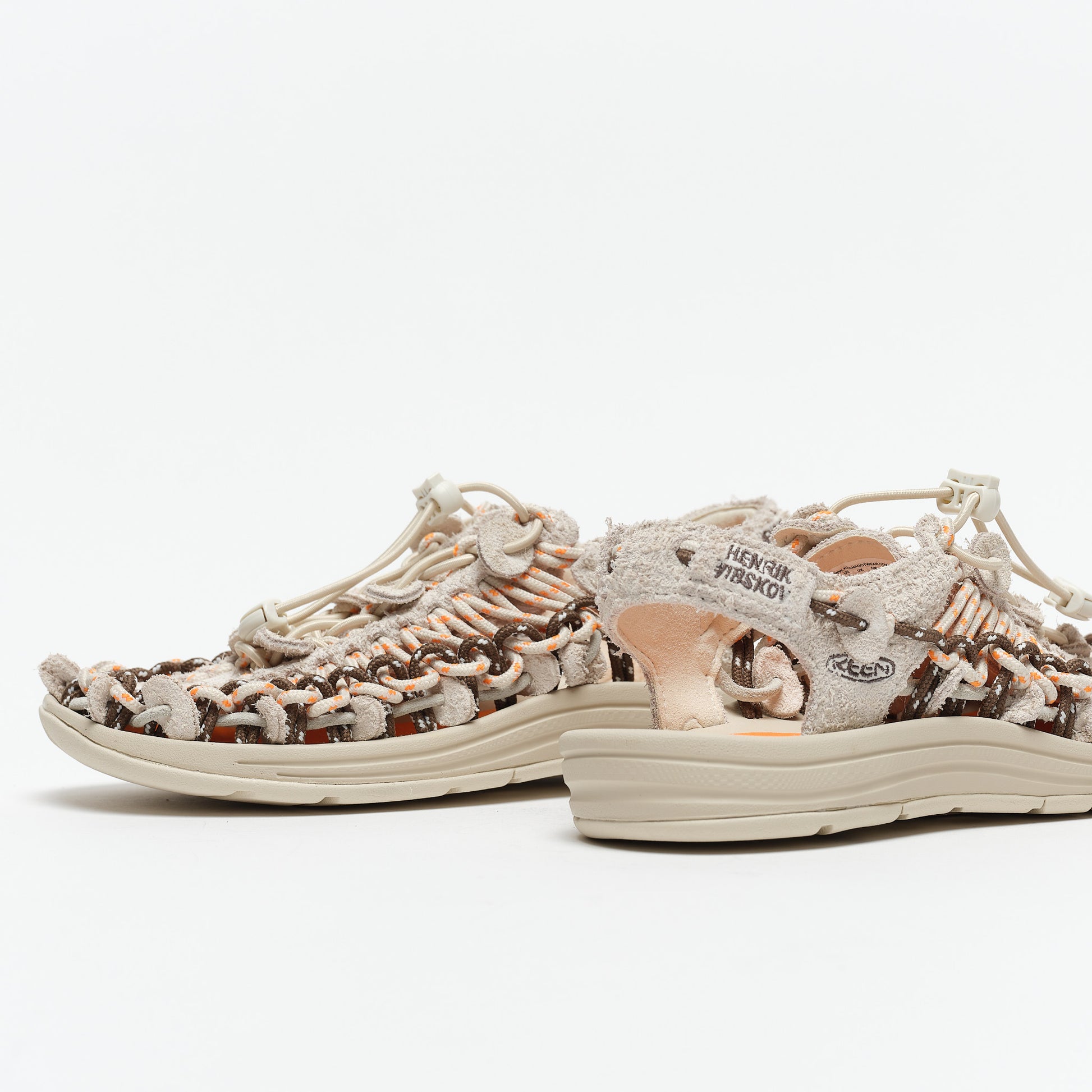 Henrik Vibskov x Keen Footwear - Uneek Leather (Tangerine Cream)