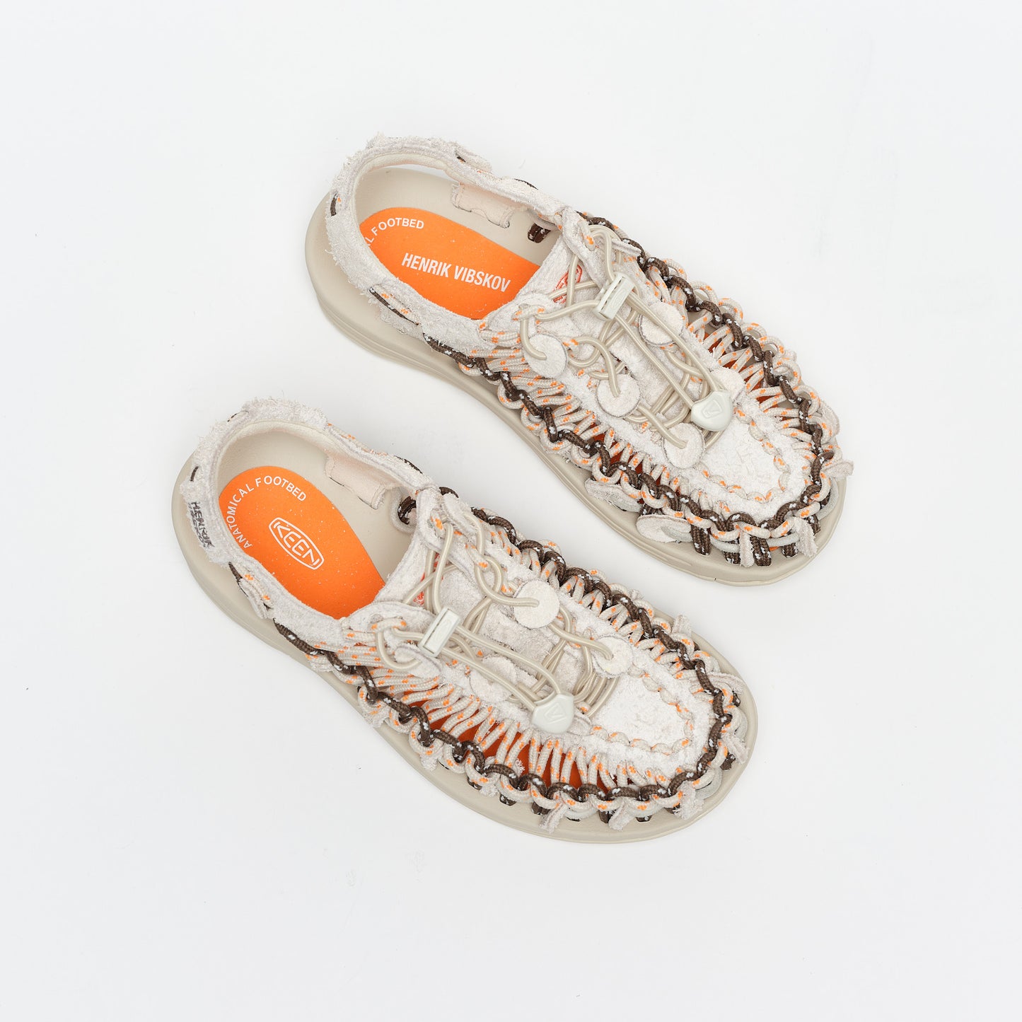 Henrik Vibskov x Keen Footwear - Uneek Leather (Tangerine Cream)