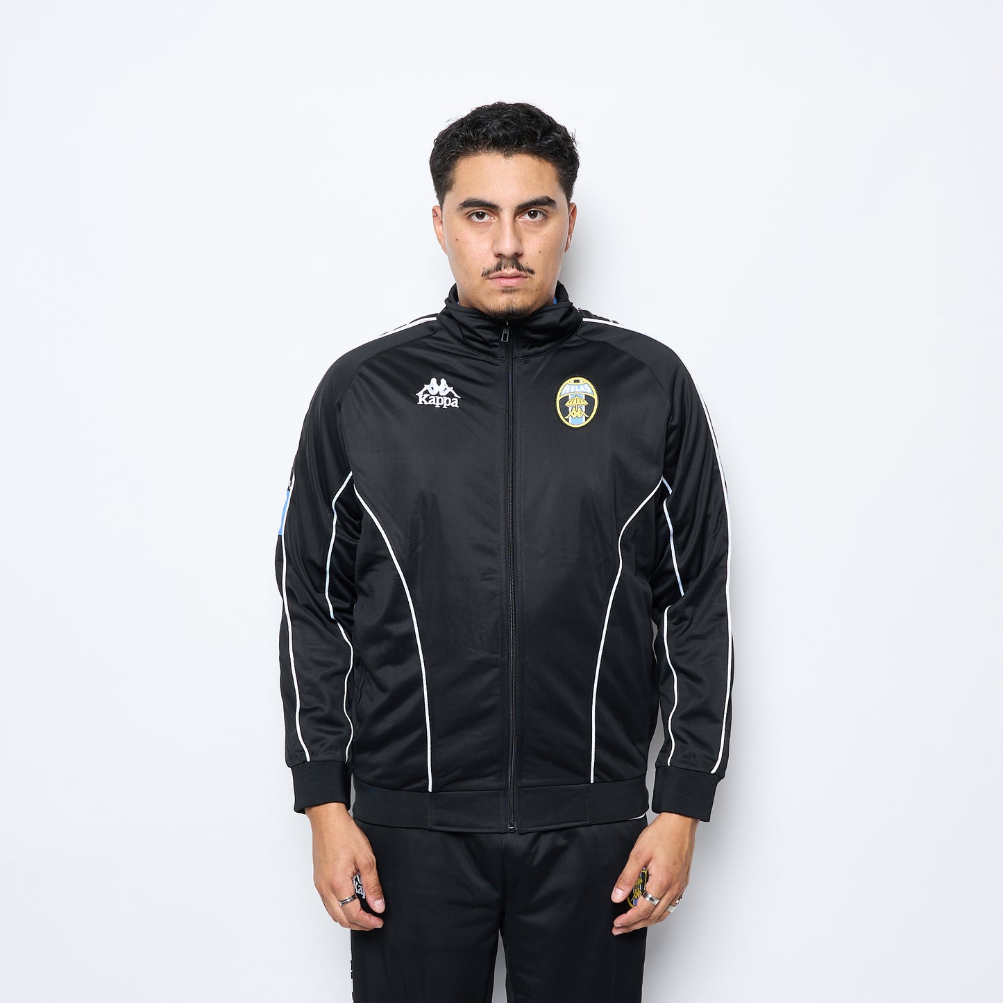 Kappa x Hélas Caps Co - Tracksuits Jacket (Black)