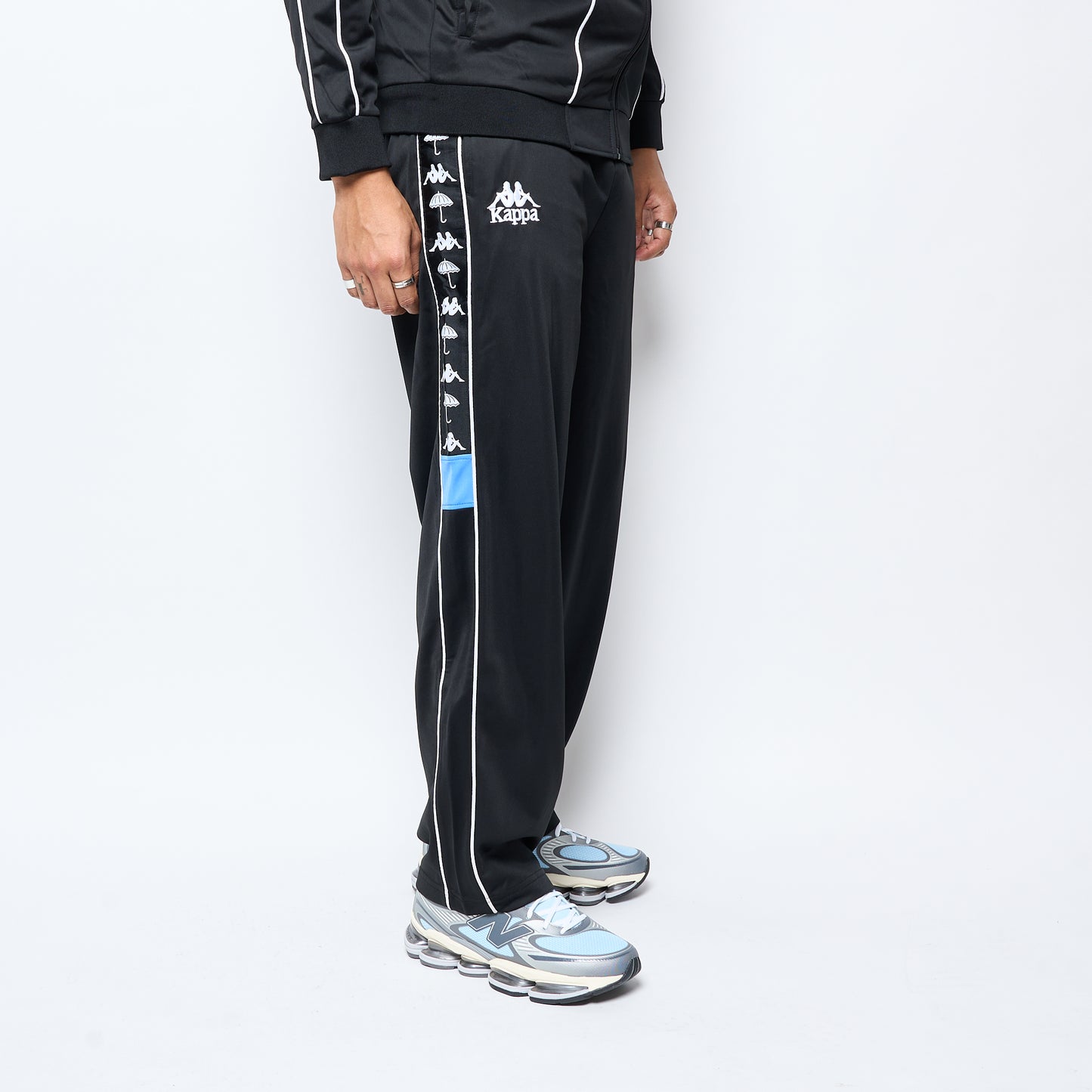 Kappa x Hélas Caps Co - Tracksuits Pants (Black)