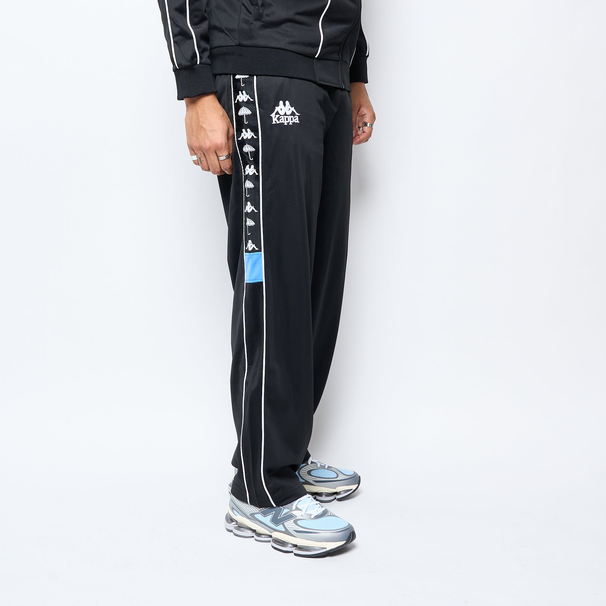 Kappa x Hélas Caps Co - Tracksuits Pants (Black)