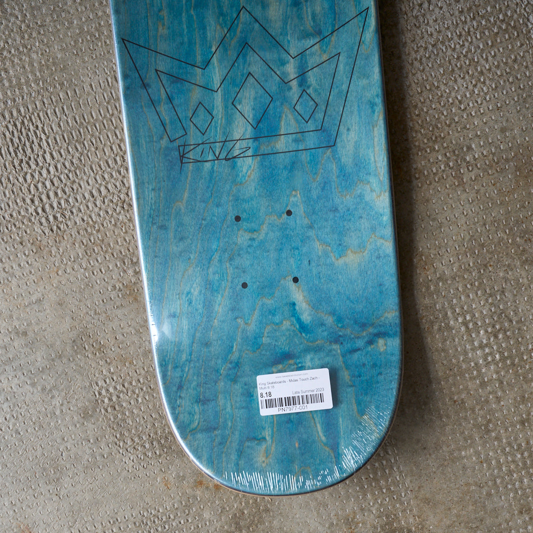 King Skateboards - Midas Touch Zach (Multi) 8.18