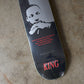 King Skateboards - Strength To Love  (Black/White) 8.25
