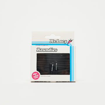 Lacets - Mr. Lacy - Roundies Laces (Black)