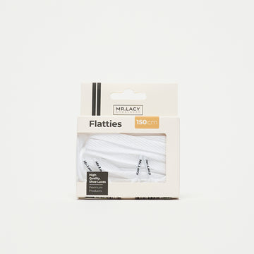 Lacets - Mr. Lacy - Flatties Laces (White)