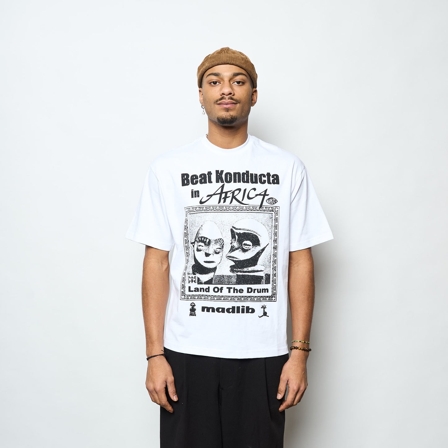 Madlib x Butter Goods- Africa Tee (White)