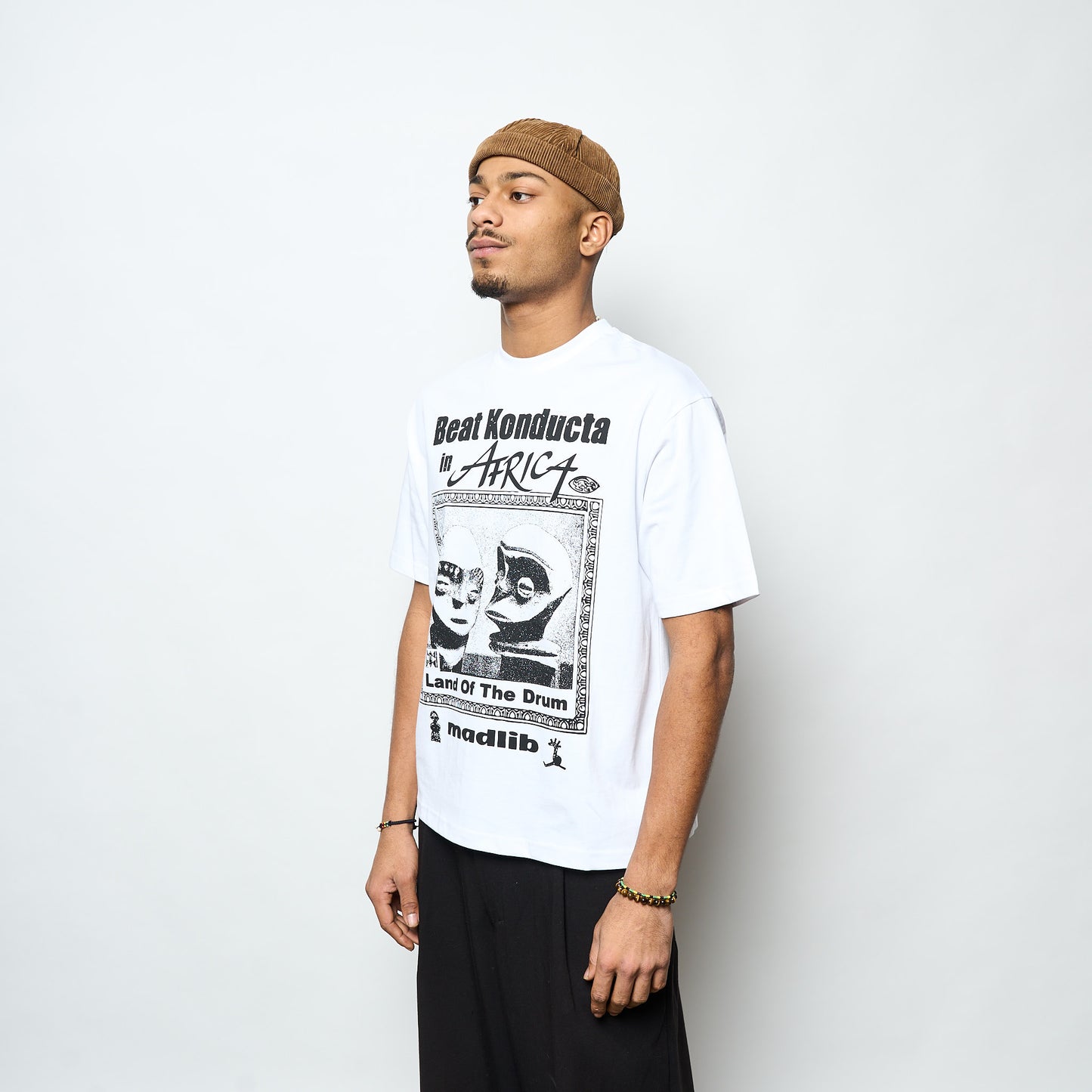 Madlib x Butter Goods- Africa Tee (White)