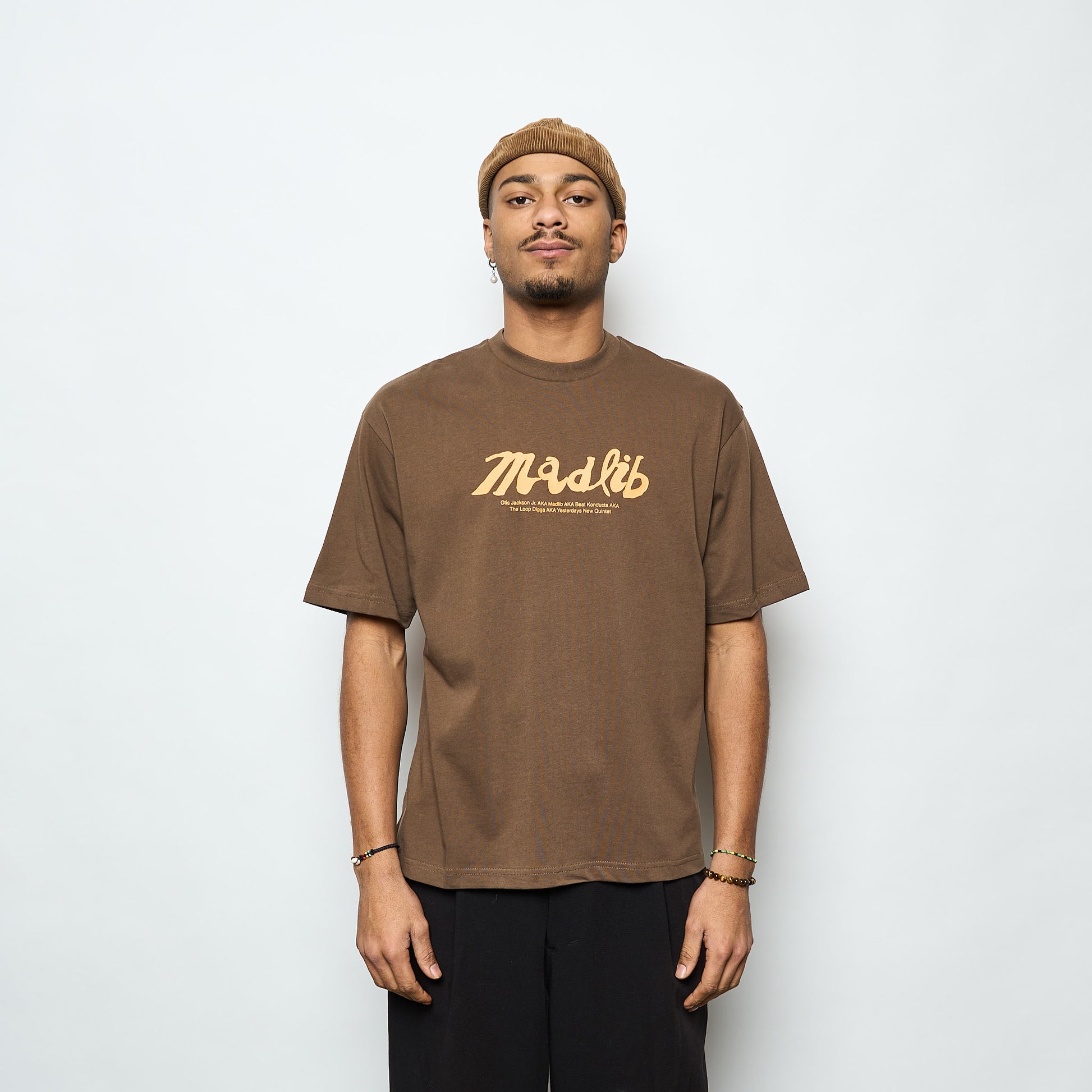 Madlib x Butter Goods- Alias Tee (Brown)