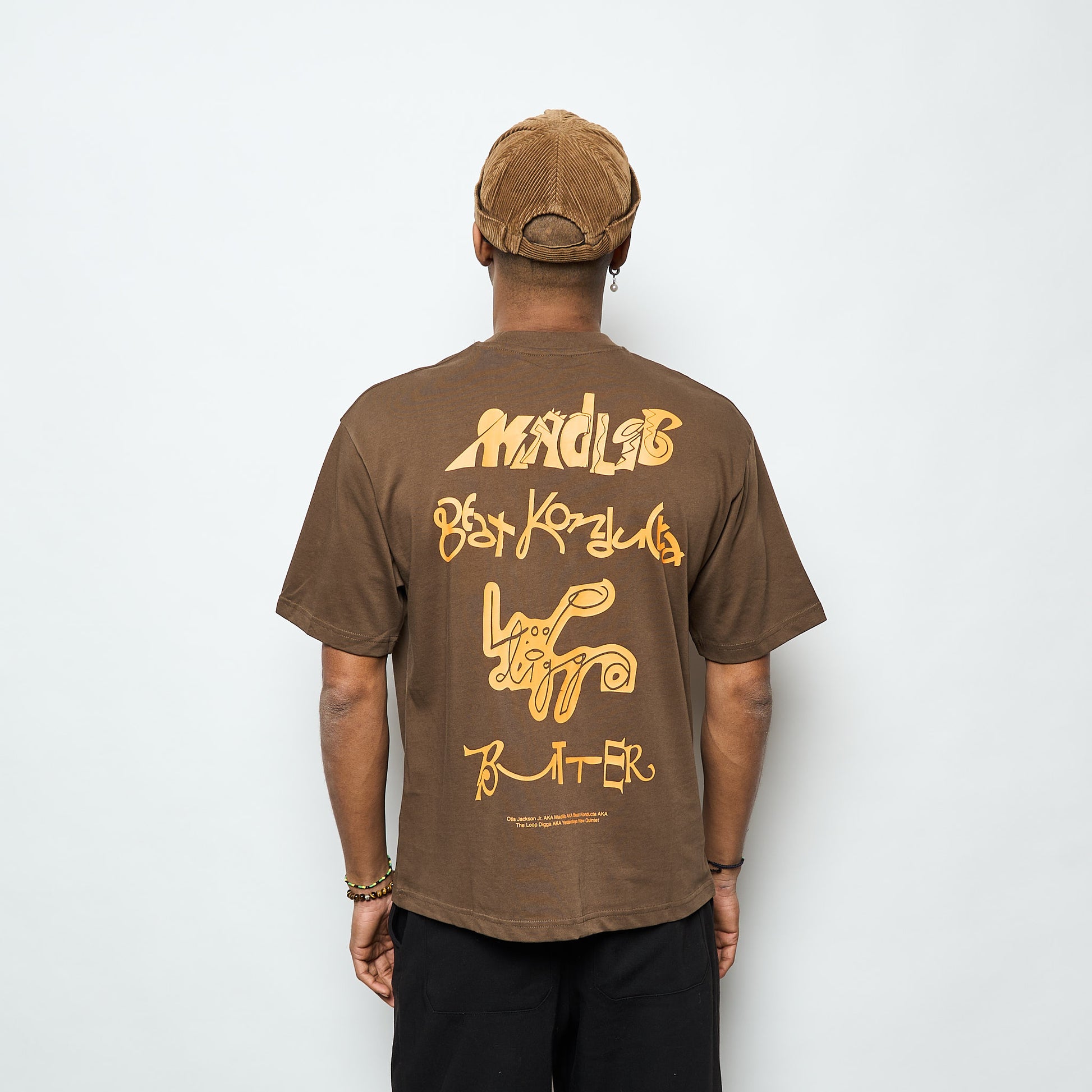 Madlib x Butter Goods- Alias Tee (Brown)