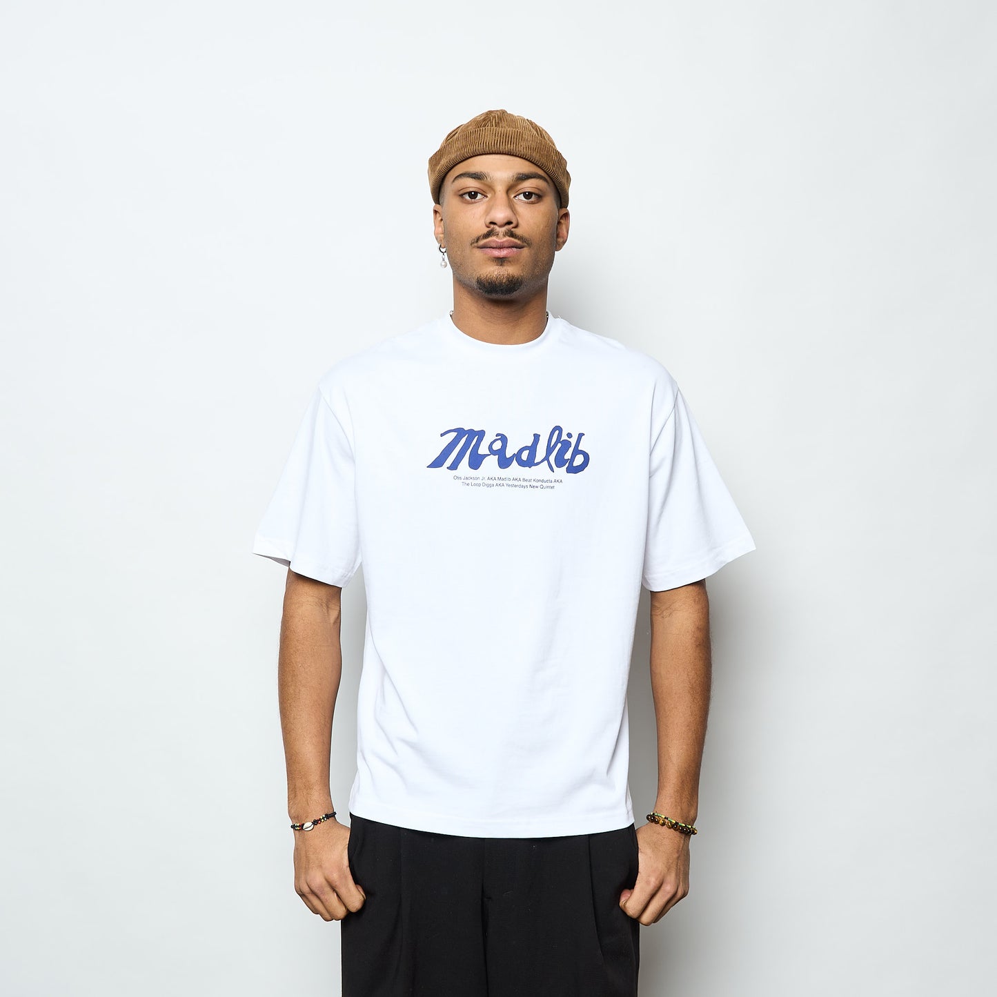 Madlib x Butter Goods- Alias Tee (White)