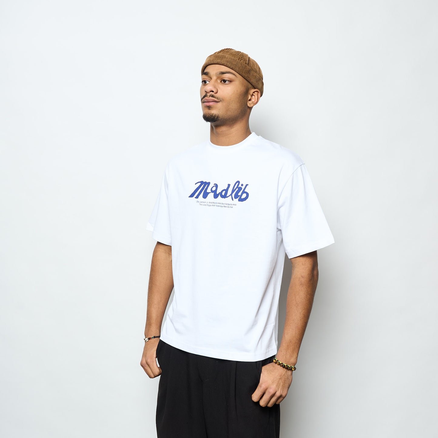 Madlib x Butter Goods- Alias Tee (White)