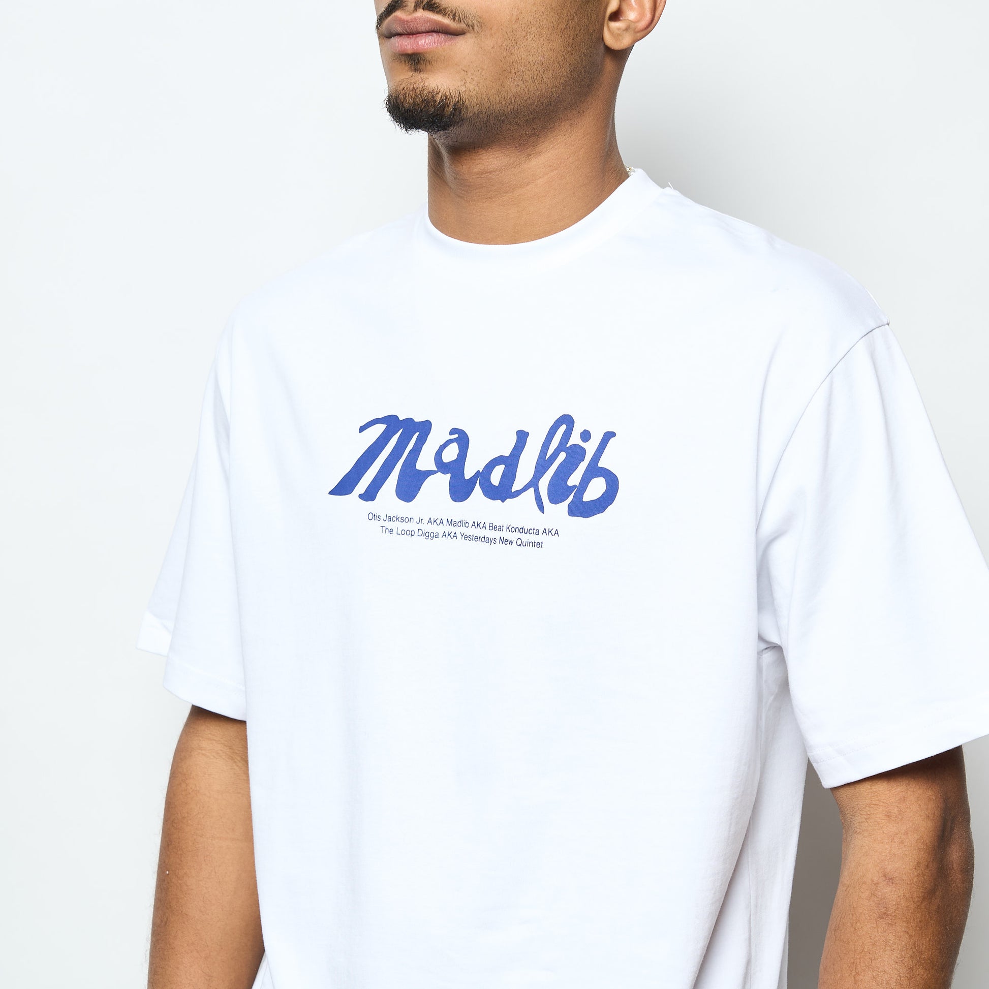 Madlib x Butter Goods- Alias Tee (White)