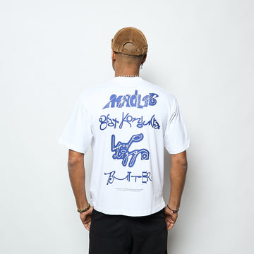 Madlib x Butter Goods- Alias Tee (White)