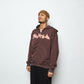 Madlib x Butter Goods- Beat Konducta Zip-Thru Hood (Washed Chestnut)
