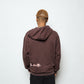 Madlib x Butter Goods- Beat Konducta Zip-Thru Hood (Washed Chestnut)