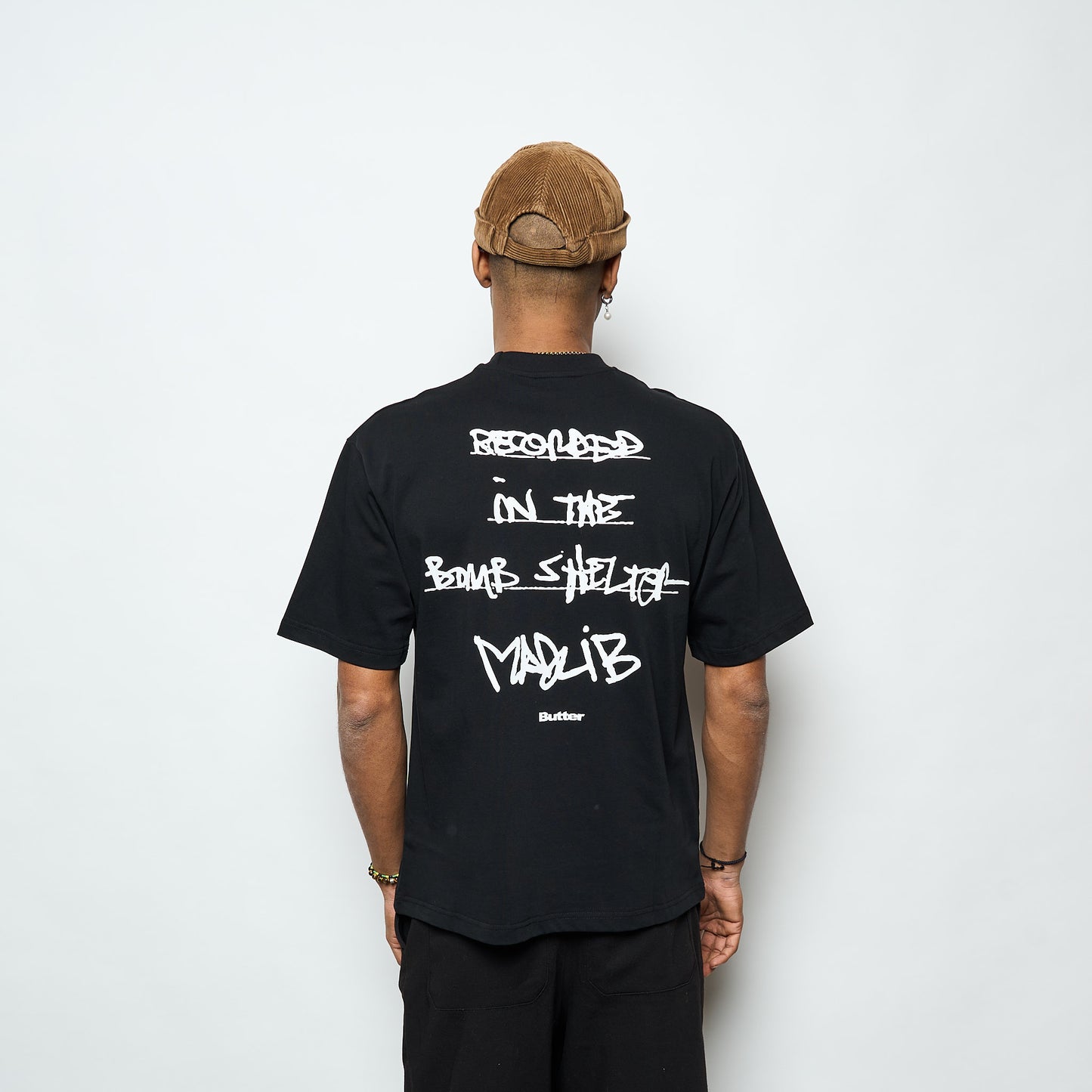 Madlib x Butter Goods- Bomb Shelter Tee (Black)
