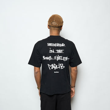 Madlib x Butter Goods- Bomb Shelter Tee (Black)