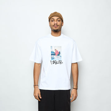 Madlib x Butter Goods- Bomb Shelter Tee (White)