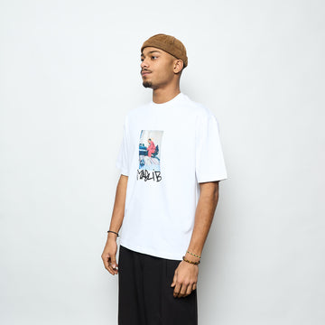Madlib x Butter Goods- Bomb Shelter Tee (White)