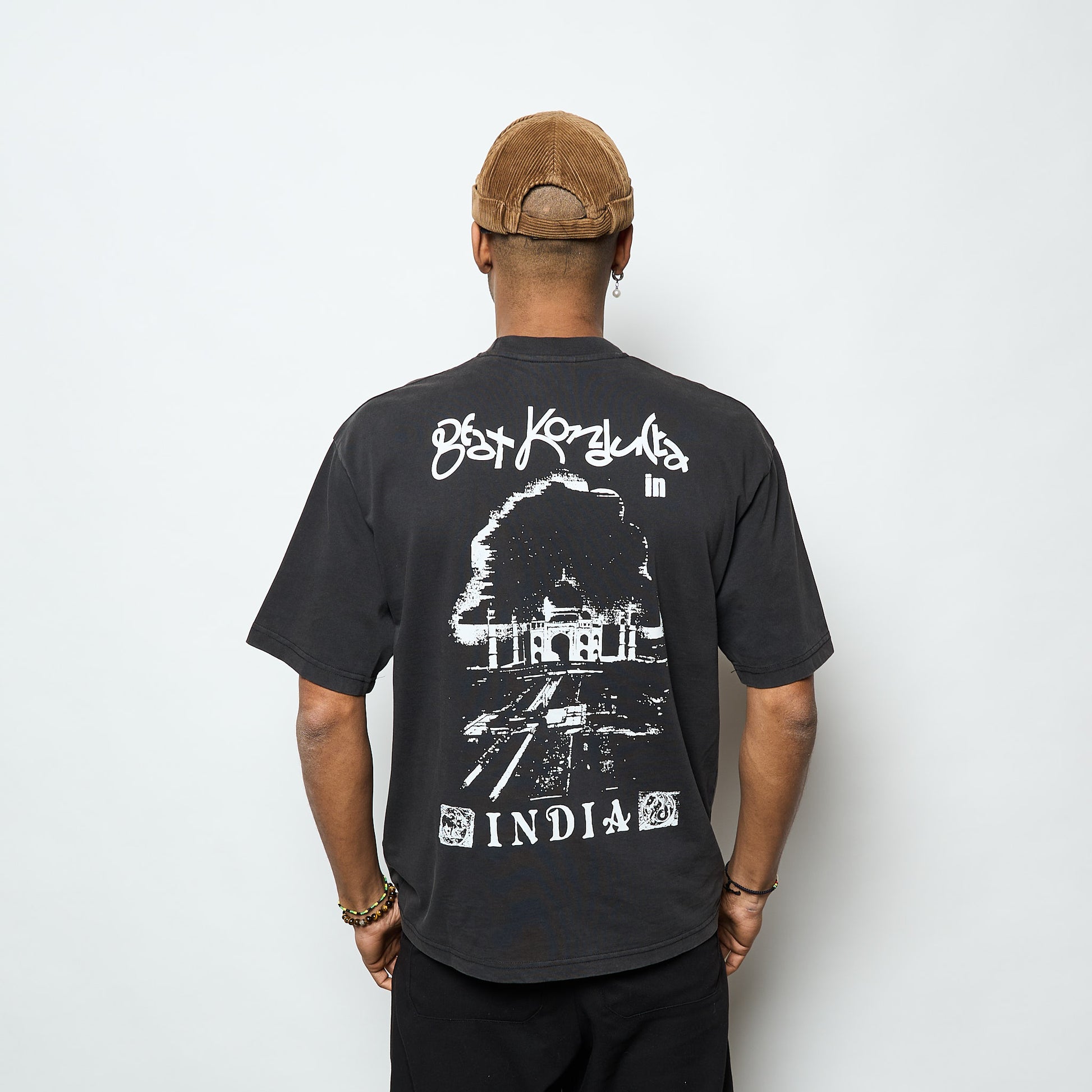 Madlib x Butter Goods- India Tee (Washed Black)