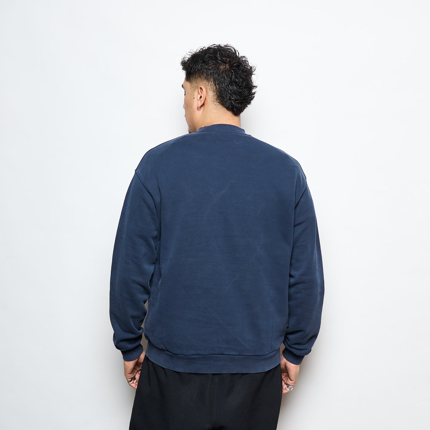 Madlib x Butter Goods- Loop Digga Crewneck (Washed Navy)