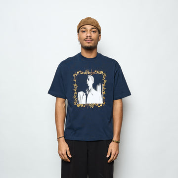 Madlib x Butter Goods- Loop Digga Tee (Navy)