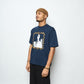 Madlib x Butter Goods- Loop Digga Tee (Navy)