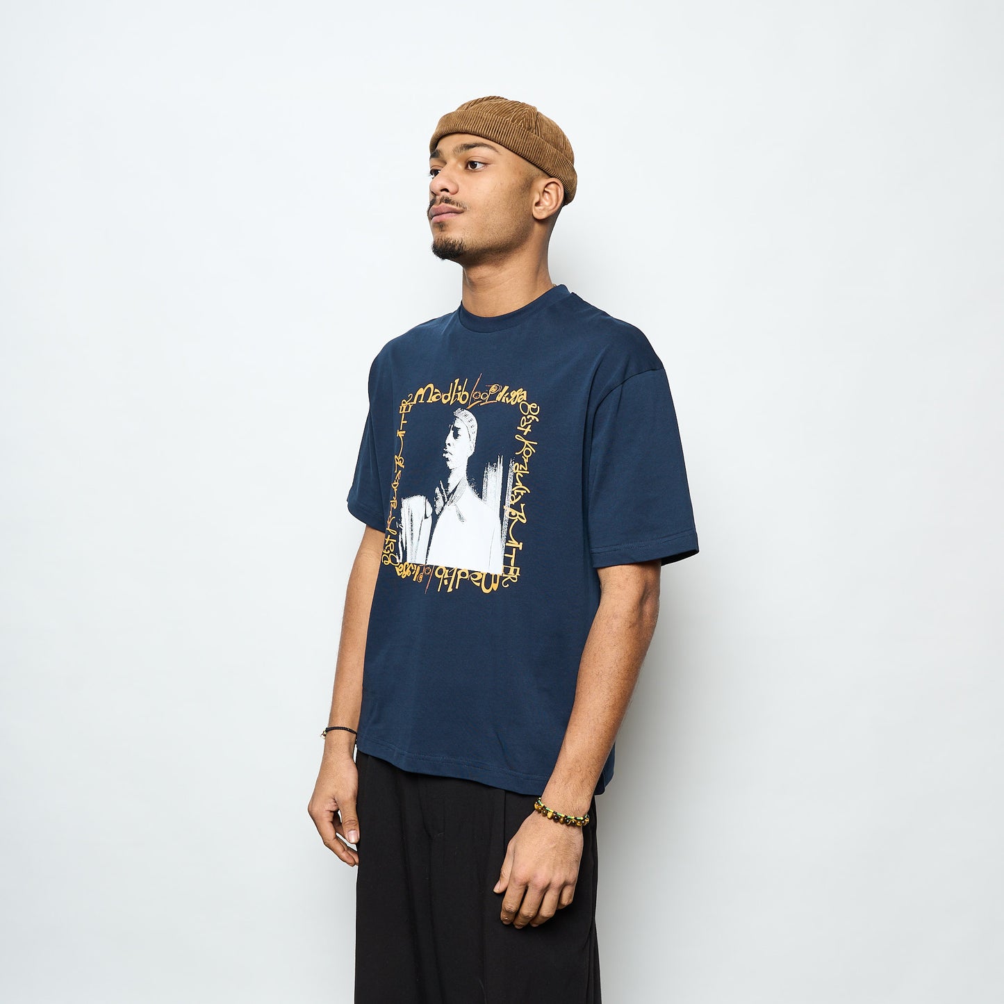 Madlib x Butter Goods- Loop Digga Tee (Navy)