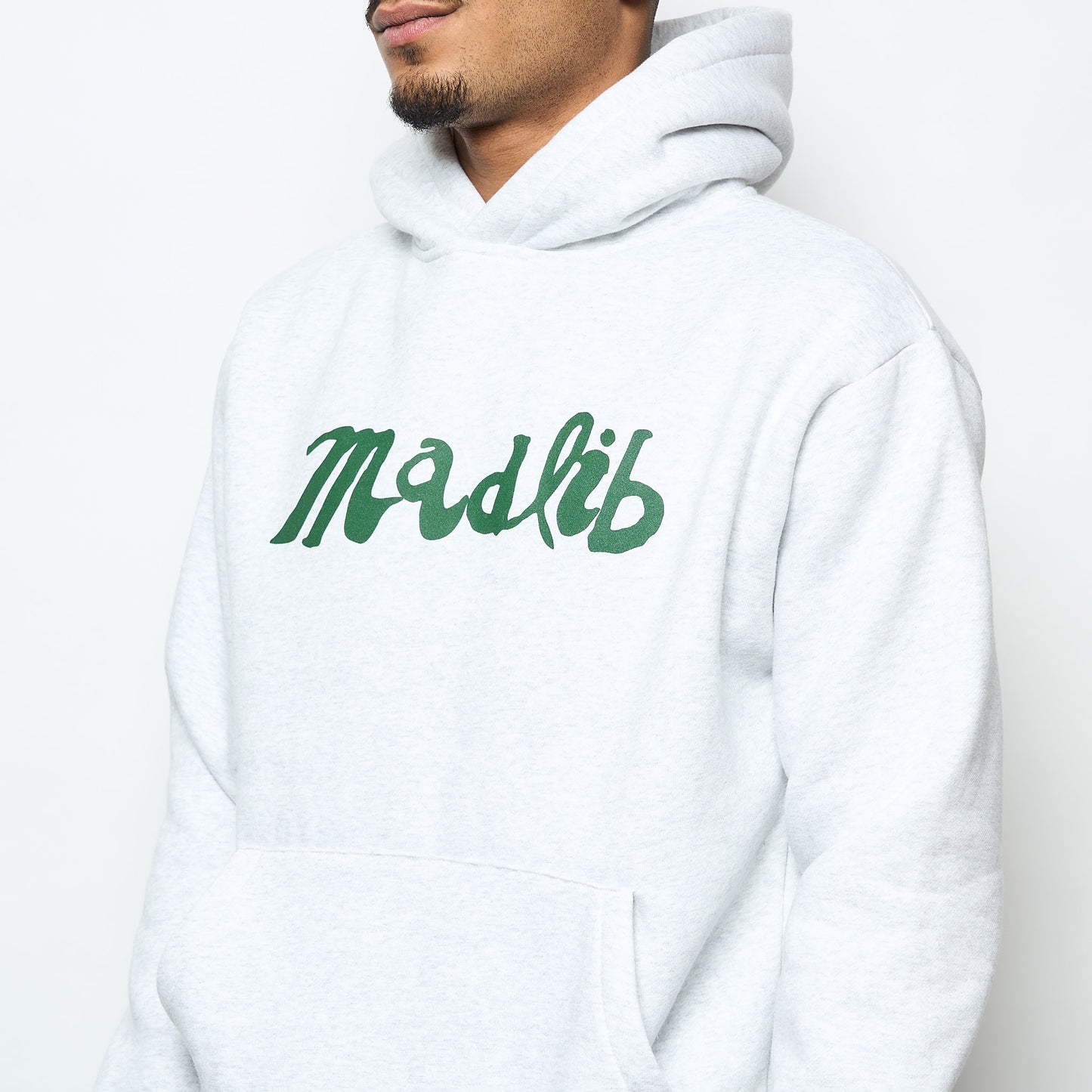 Madlib x Butter Goods- Madlib Pullover Hood (Ash Heather)