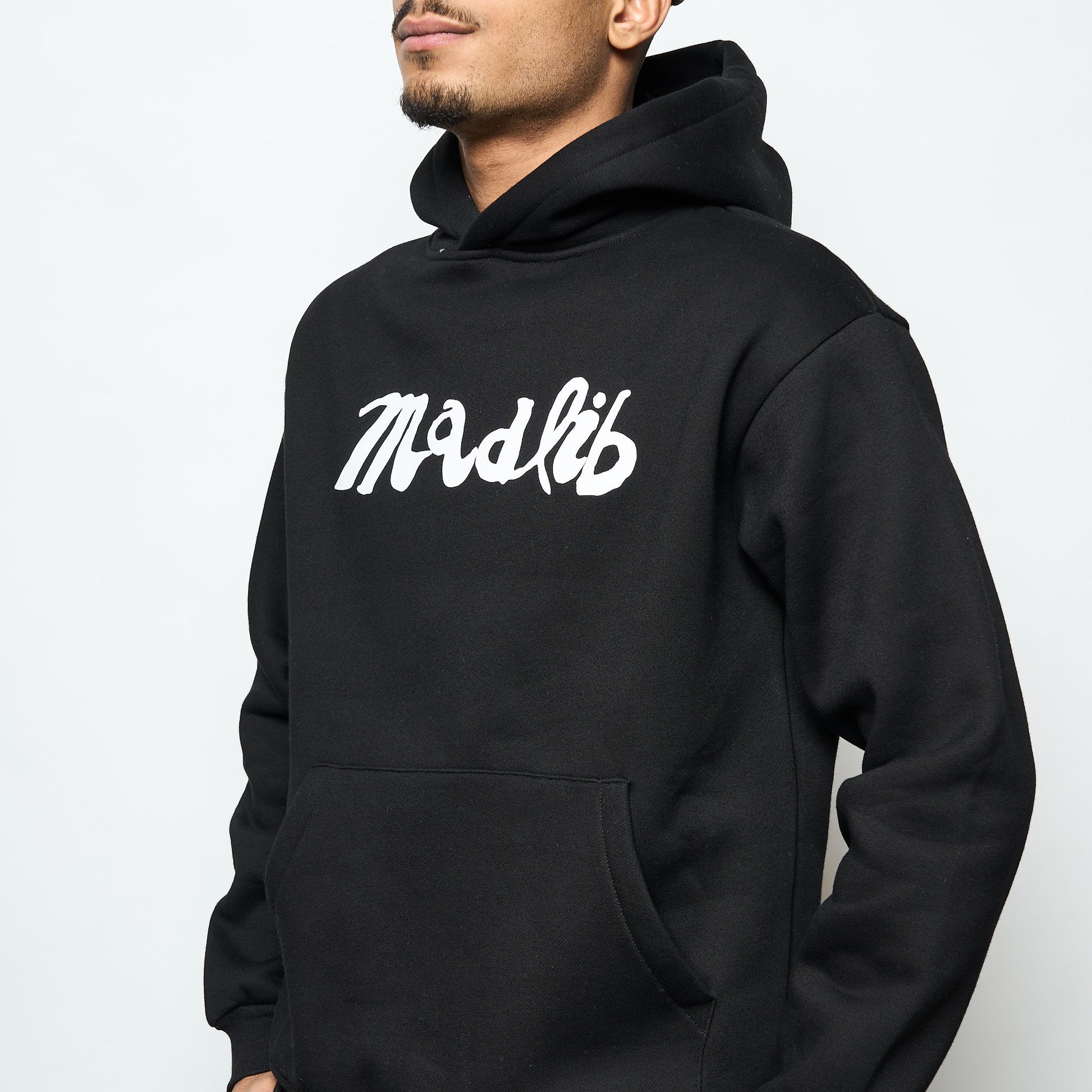 Madlib x Butter Goods- Madlib Pullover Hood (Black)