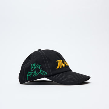 Madlib x Butter Goods - Alias 6 Panel Cap (Black)