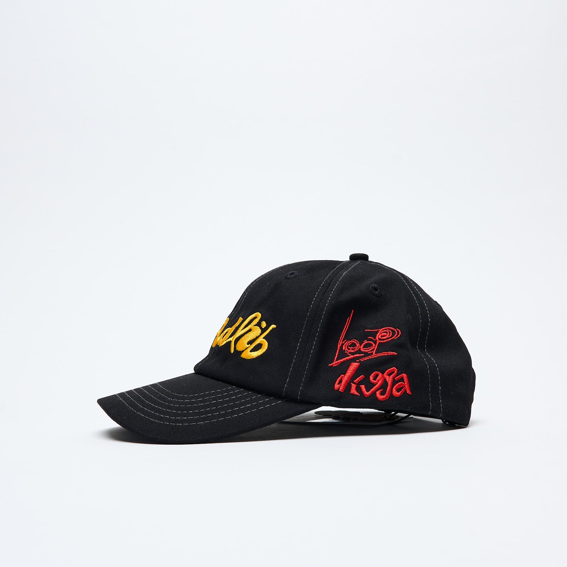 Madlib x Butter Goods - Alias 6 Panel Cap (Black)