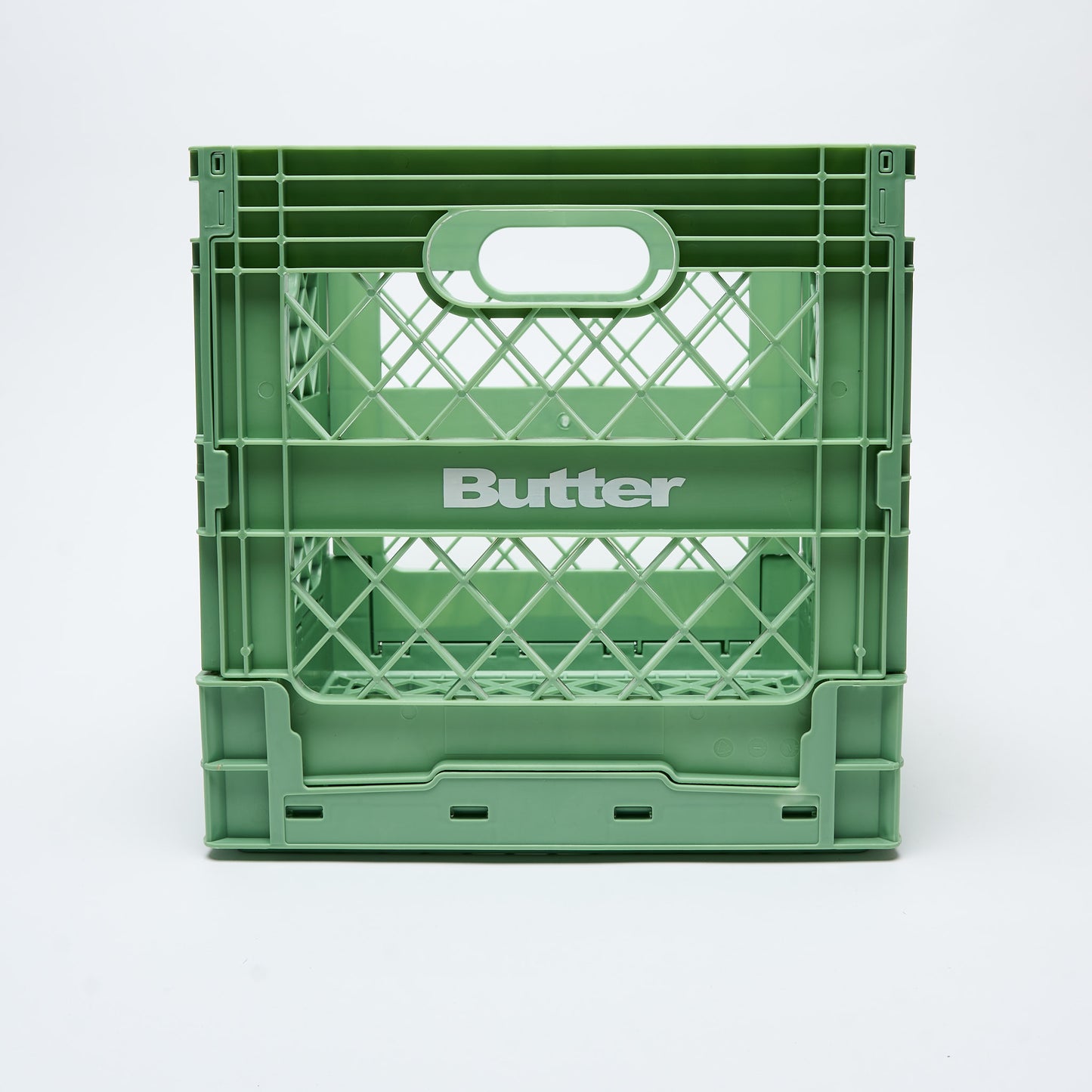 Madlib x Butter Goods - Collapsable Record Crate (Sage)