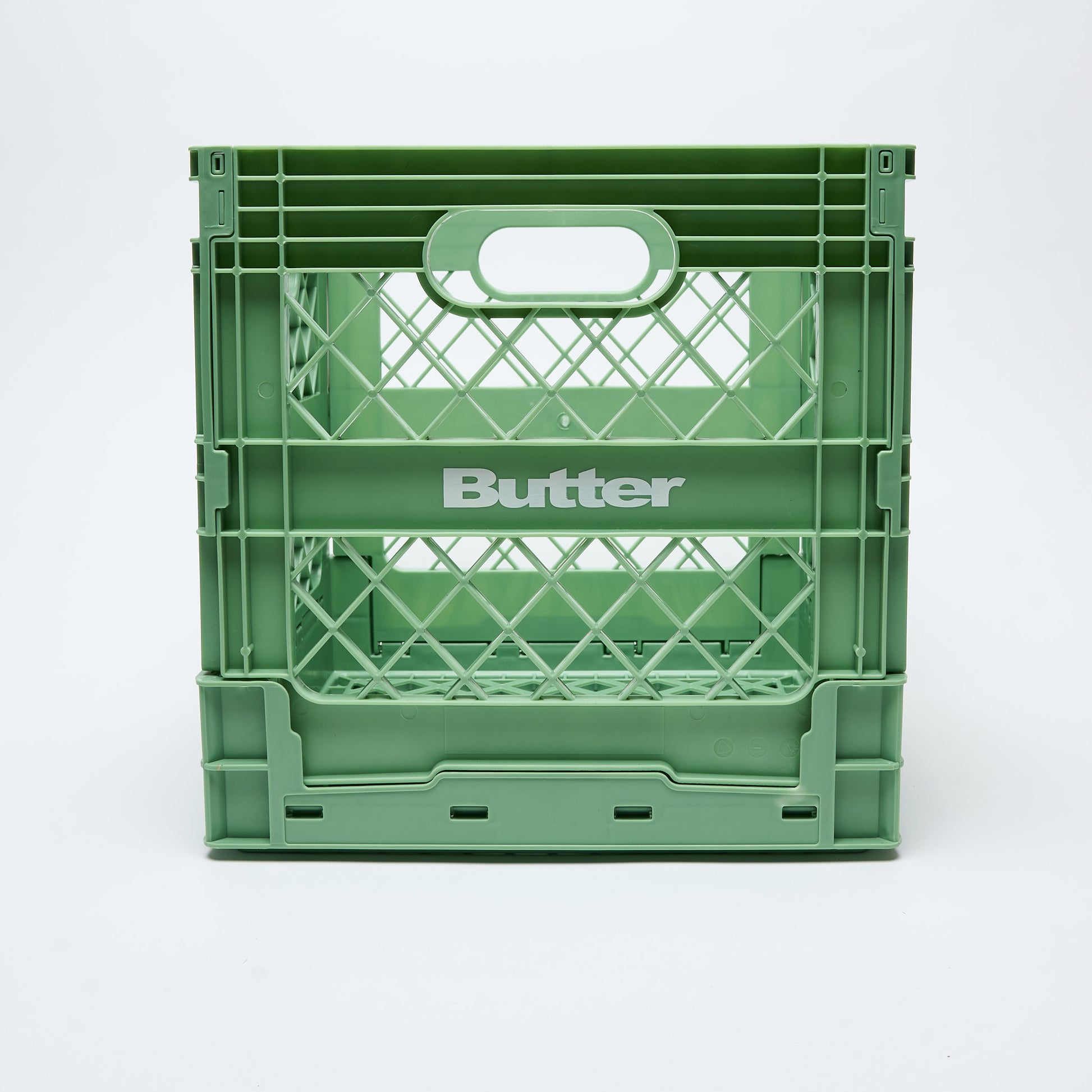 Madlib x Butter Goods - Collapsable Record Crate (Sage)