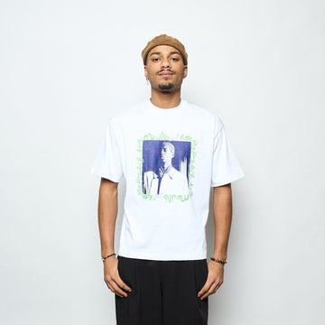 Madlib x Buttergoods- Loop Digga Tee (White)