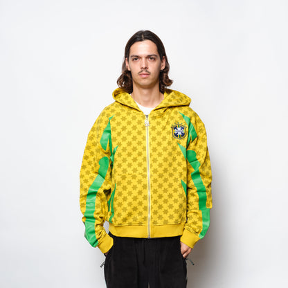 Maison New Age - Brazil WC Zip Up (Yellow/Green)