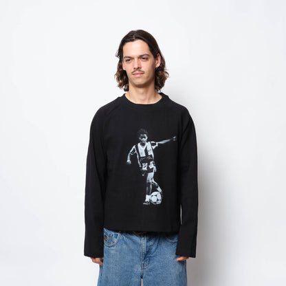 Maison New Age - Dinho Longsleeves Crewneck (Black)
