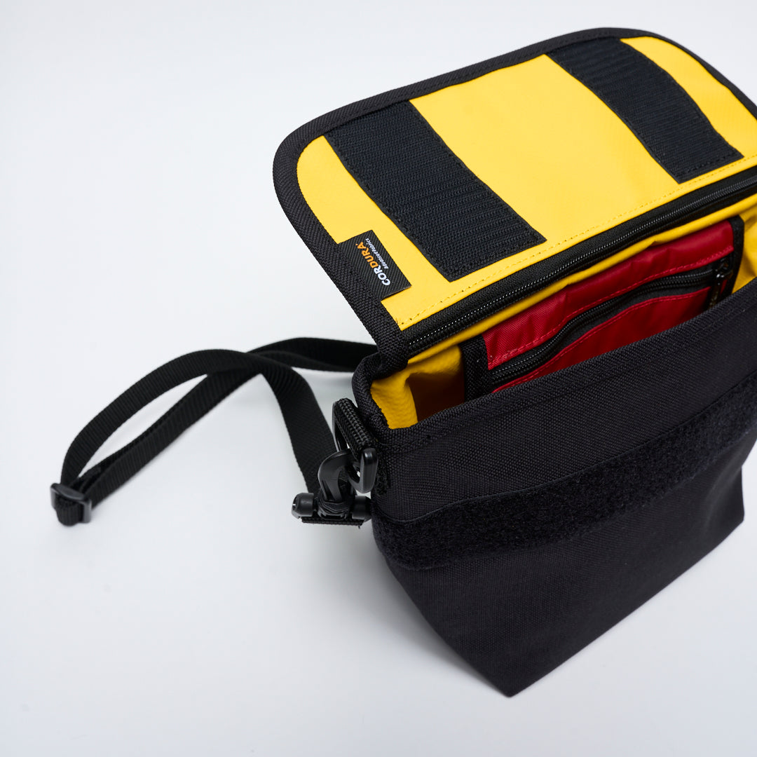 Manhattan Portage - College Place Handle Bar Bag With Vinyl Lining (Black)