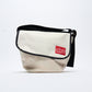 Manhattan Portage - Vintage Messenger Bag (Ivory) (S)