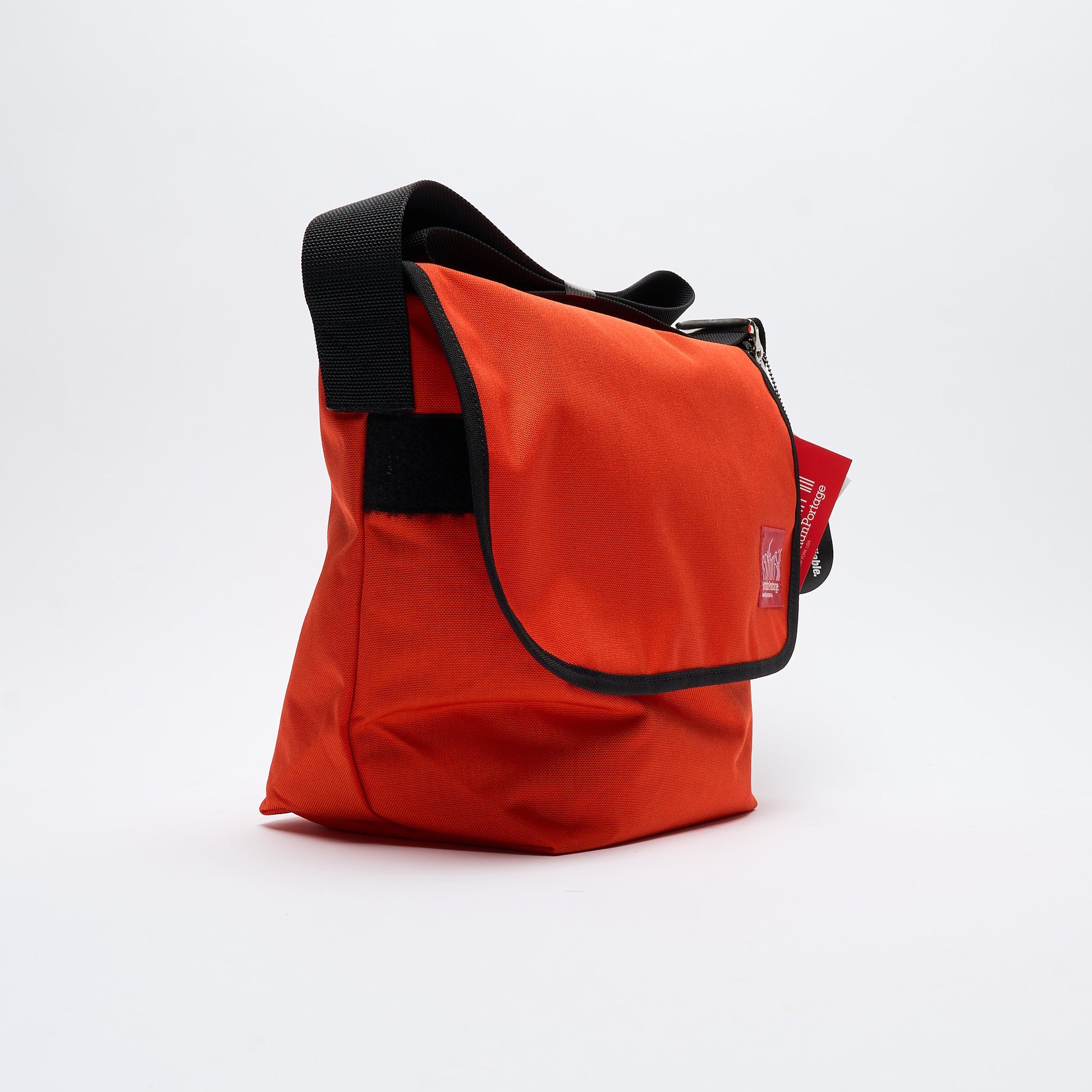 Manhattan Portage - Vintage Messenger Bag Medium (Orange)