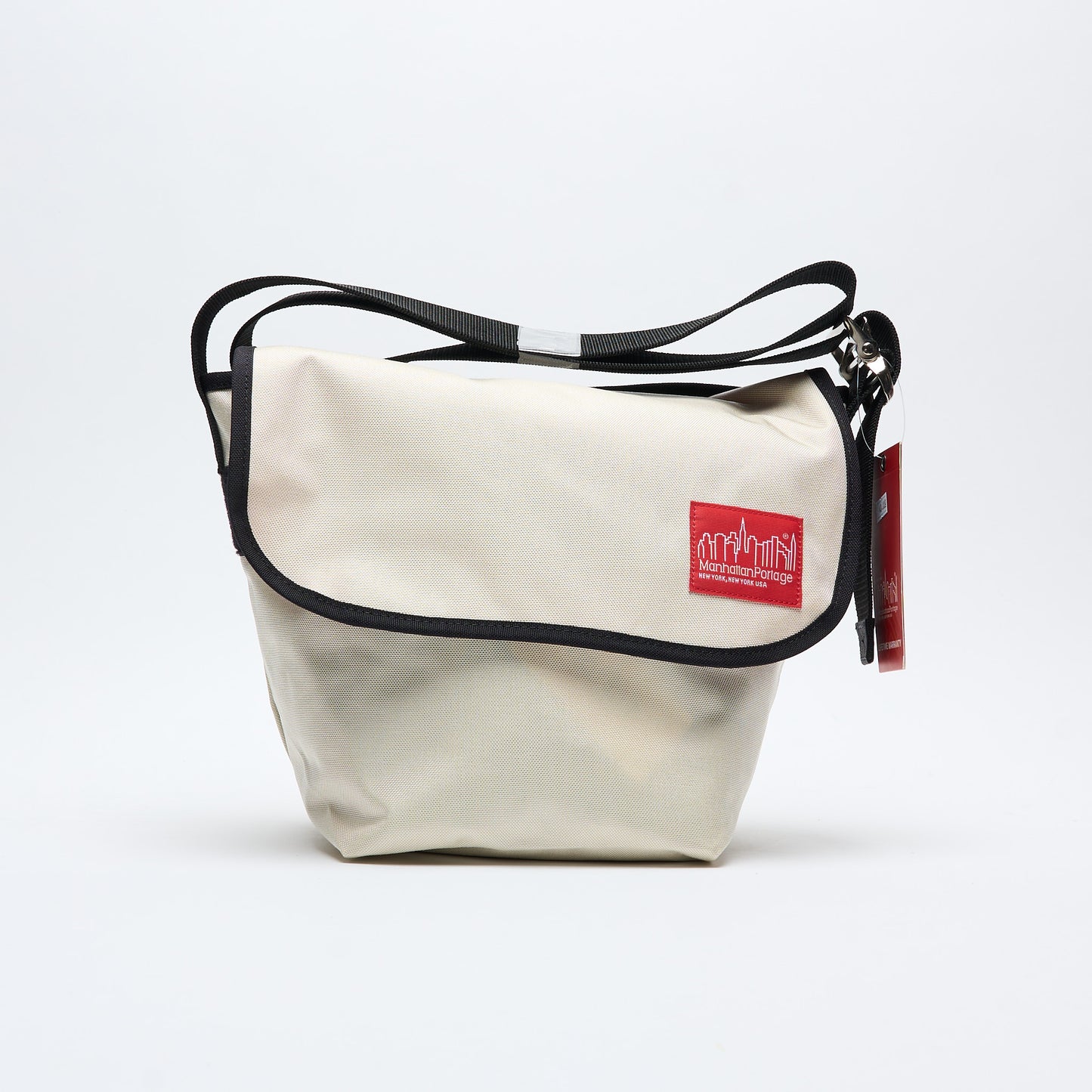 Manhattan Portage - Vintage Messenger Bag Small (Ivory)