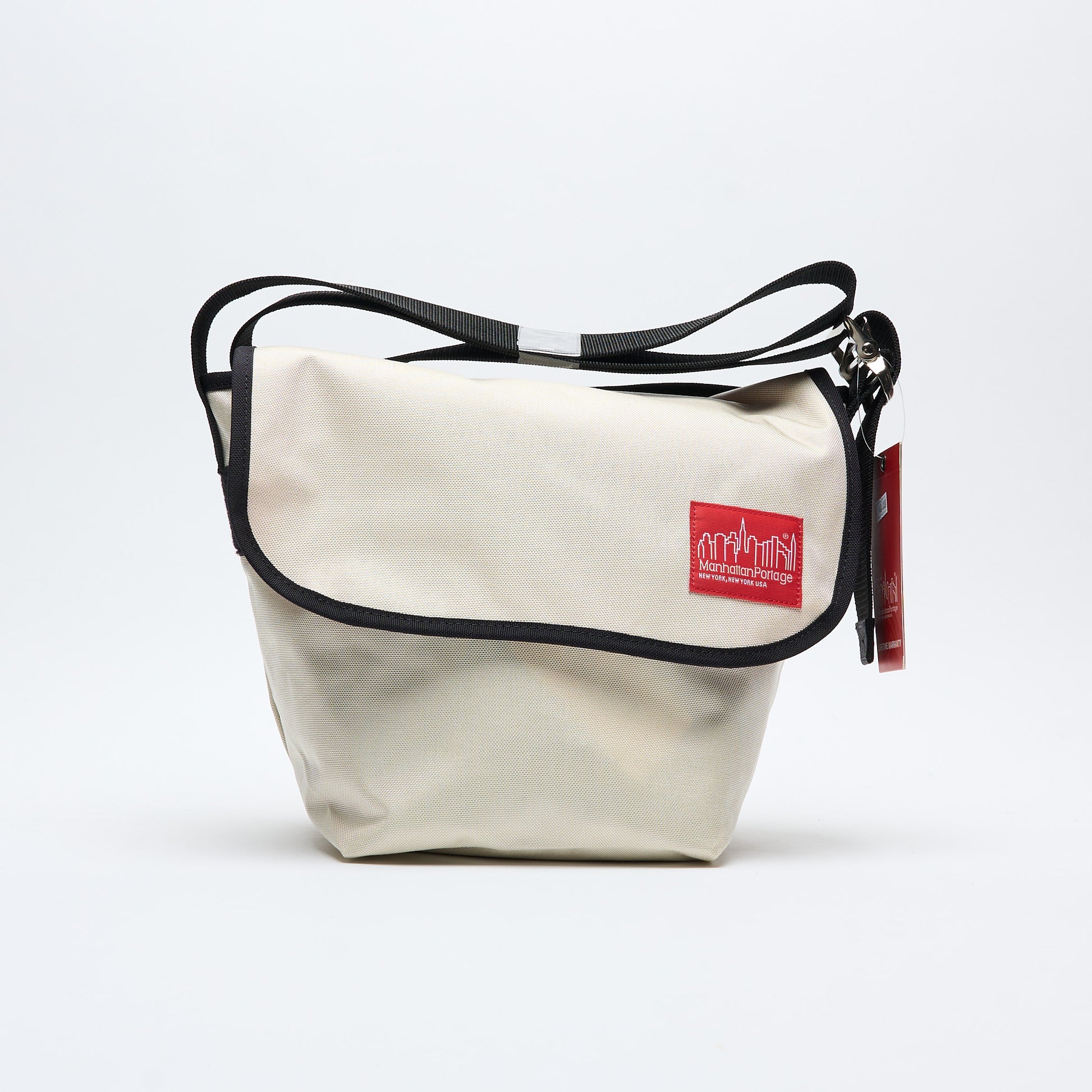 Manhattan Portage - Vintage Messenger Bag Small (Ivory)