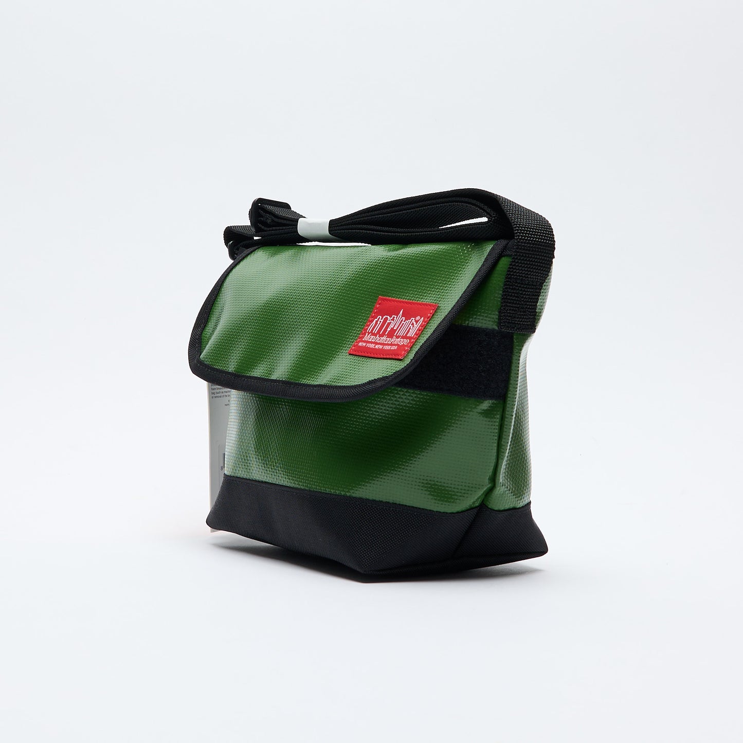 Manhattan Portage - Vinyl Messenger Bag XXS V2 (Olive)