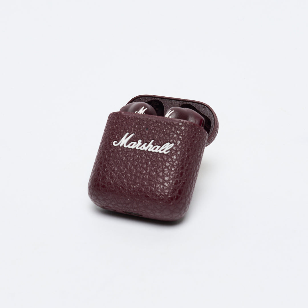 Marshall - Minor III Headphones (Burgundy)